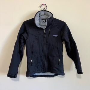 Patagonia synchilla fleece lined jacket